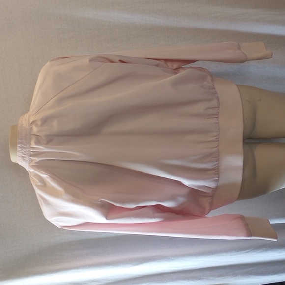 Free People Light Pink Bomber Jacket, EUC Medium - Picture 5 of 5